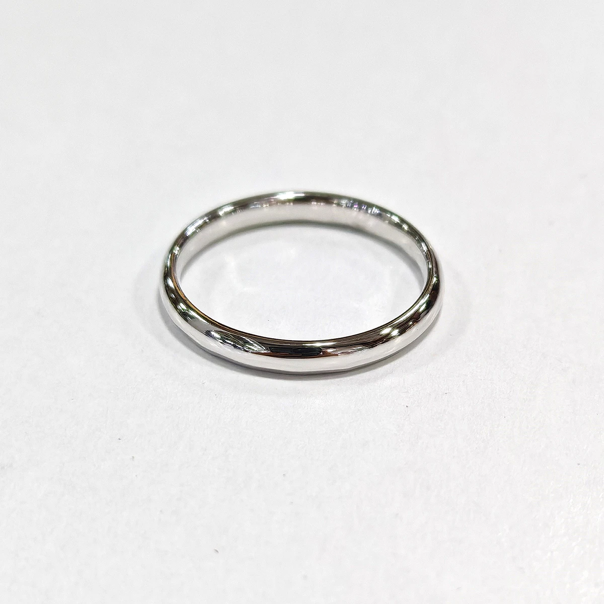 9K Gold ring traditional court wedding band ring wide 2.5 MM.-GR375-1-2.5MM