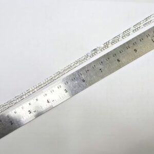 สร้อยคอเงินแท้ 925 ลายฟิกาโร่ 3.5มิล ยาว 24นิ้ว 10.3กรัม